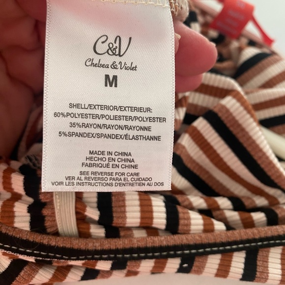 Chelsea and Violet one piece stretch jumpsuit size M - Picture 8 of 8